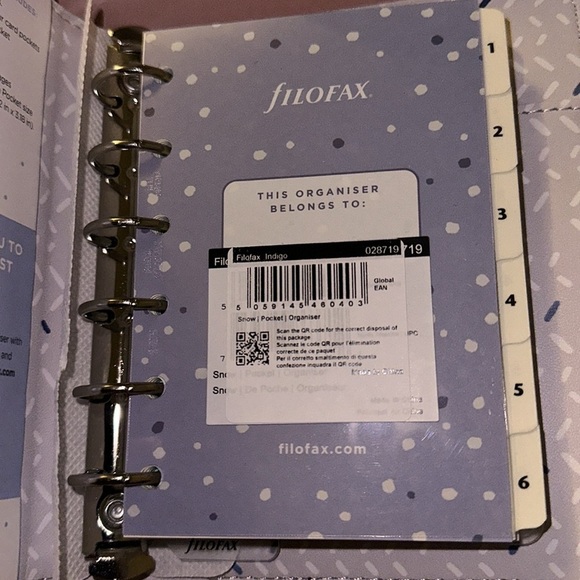 Filofax Indigo Pocket Organizer - Picture 2 of 6